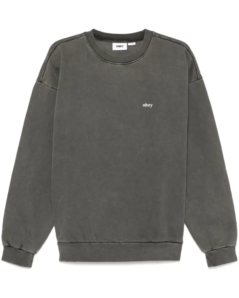Obey Lowercase Sweatshirt - Grau Grau