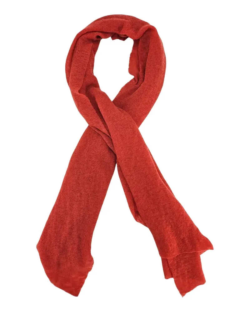 Botto Giuseppe Kleiner Feinstrickschal aus Kaschmir - Rot Rot