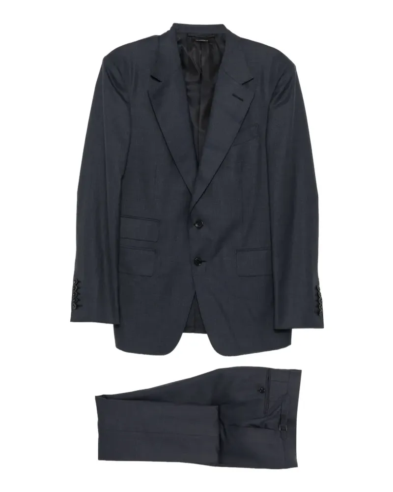 Tom Ford Shelton Anzug - Blau Blau