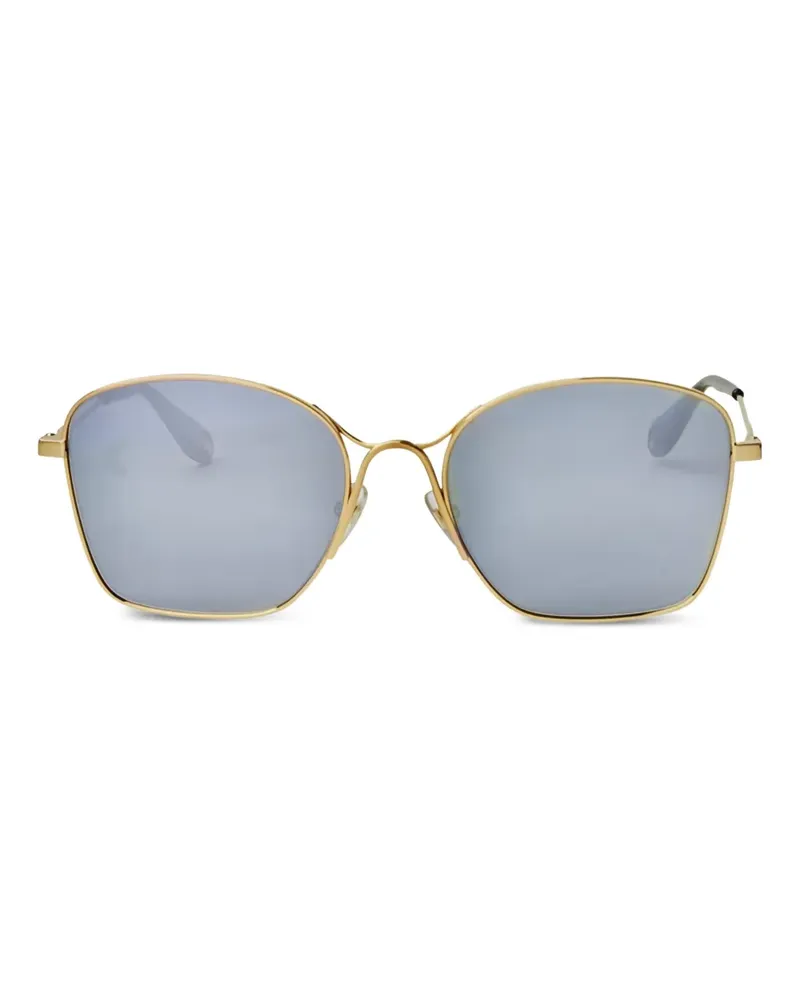 Givenchy Sonnenbrille mit eckigem Gestell - Gold Gold