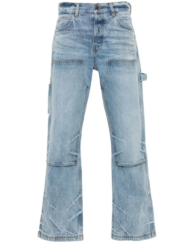 Amiri Carpenter Straight-Leg-Jeans - Blau Blau