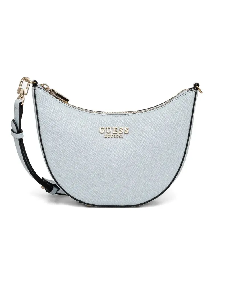 Guess Schultertasche mit Logo - Blau Blau