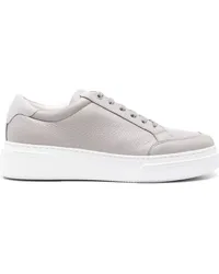 Giorgio Armani Sneakers mit Schnürung Grau