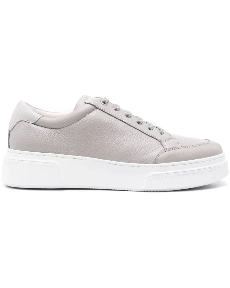 Giorgio Armani Sneakers mit Schnürung - Grau Grau