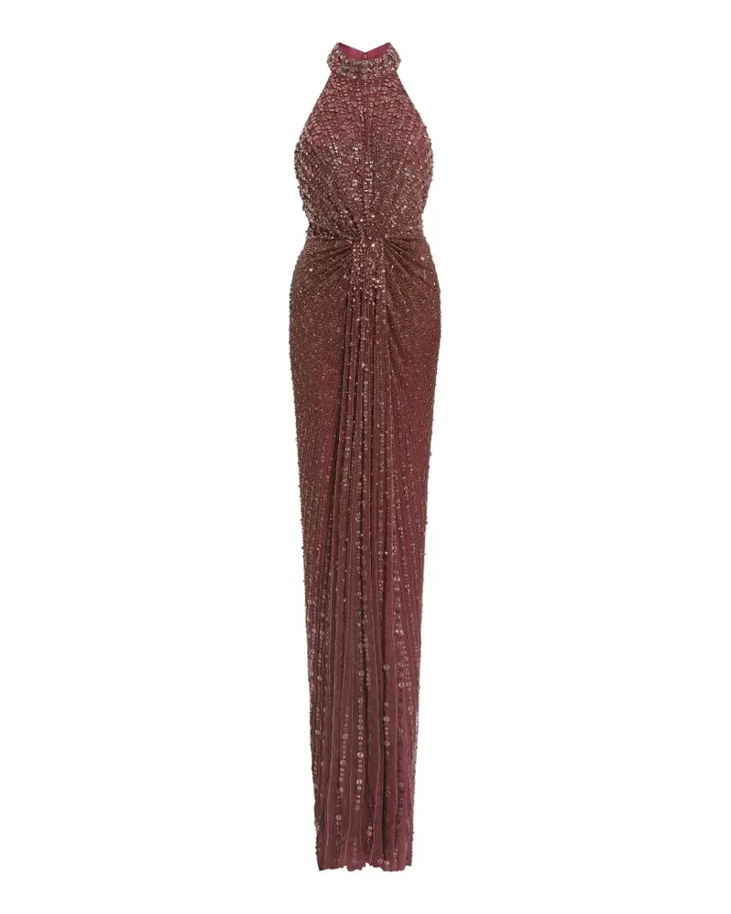 Jenny Packham Whisper Abendkleid - Rot Rot