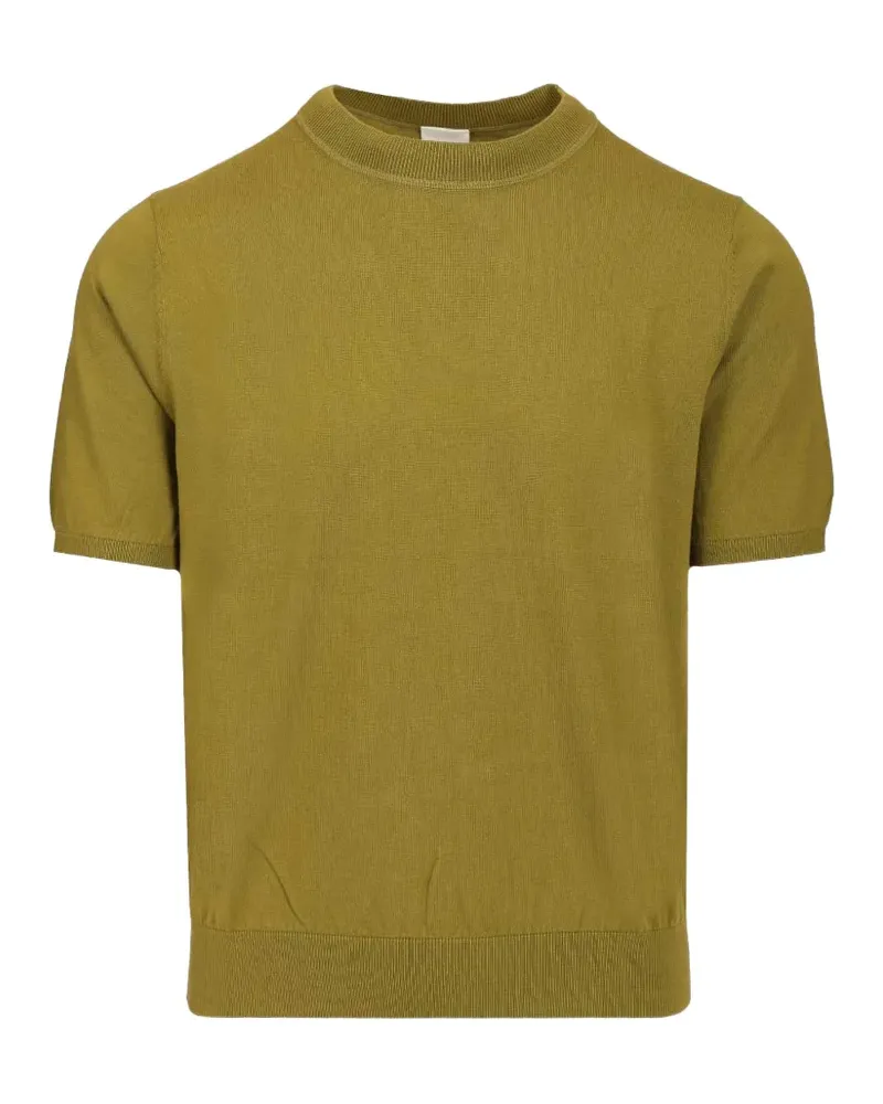 Paul Smith round-neck striped-detail T-shirt - Grün Grün