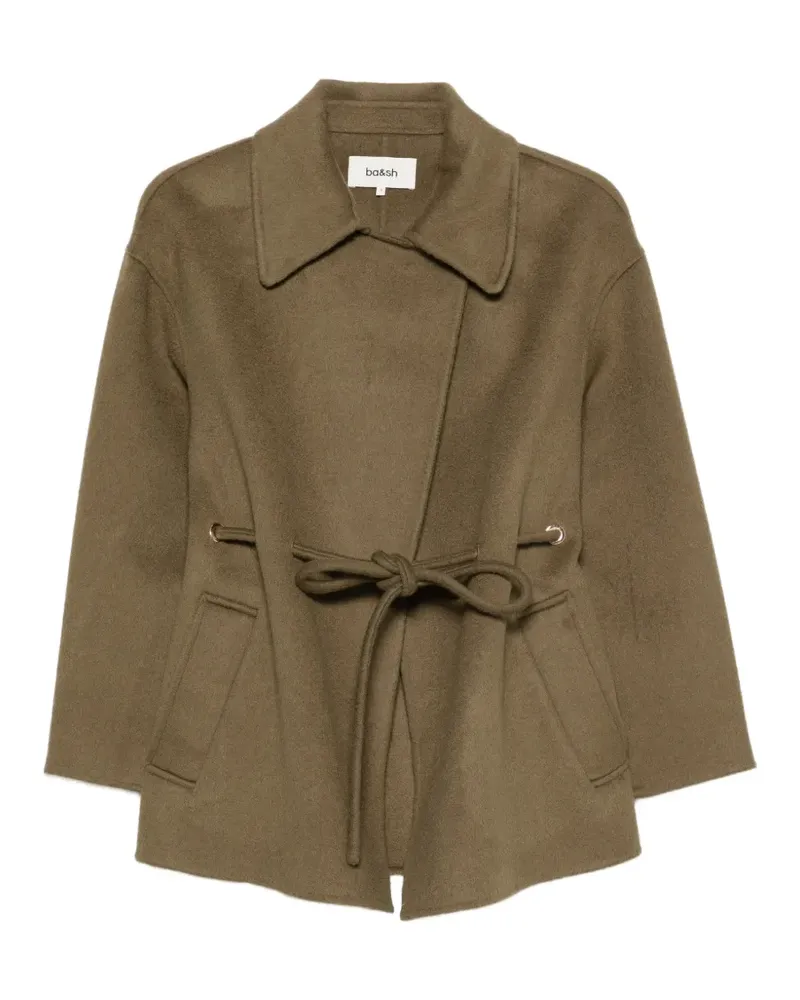 ba&sh drawstring-waist jacket - Grün Grün