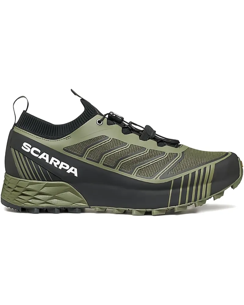 Scarpa Sneakers mit geripptem Einsatz - Grün Grün