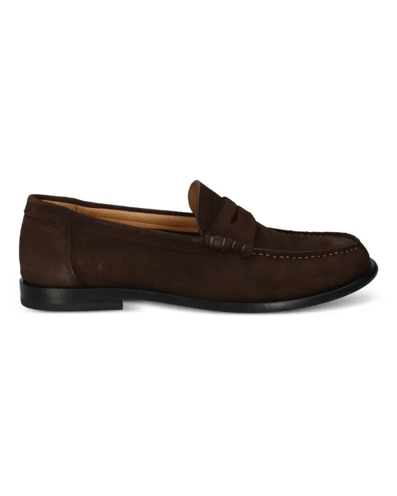 HUGO BOSS penny loafers - Braun Braun
