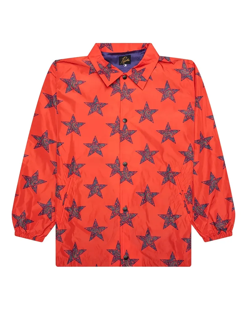NEEDLES Jacke mit Paisley-Print - Rot Rot