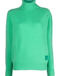 Dsquared2 Rollkragenpullover mit Logo Grün