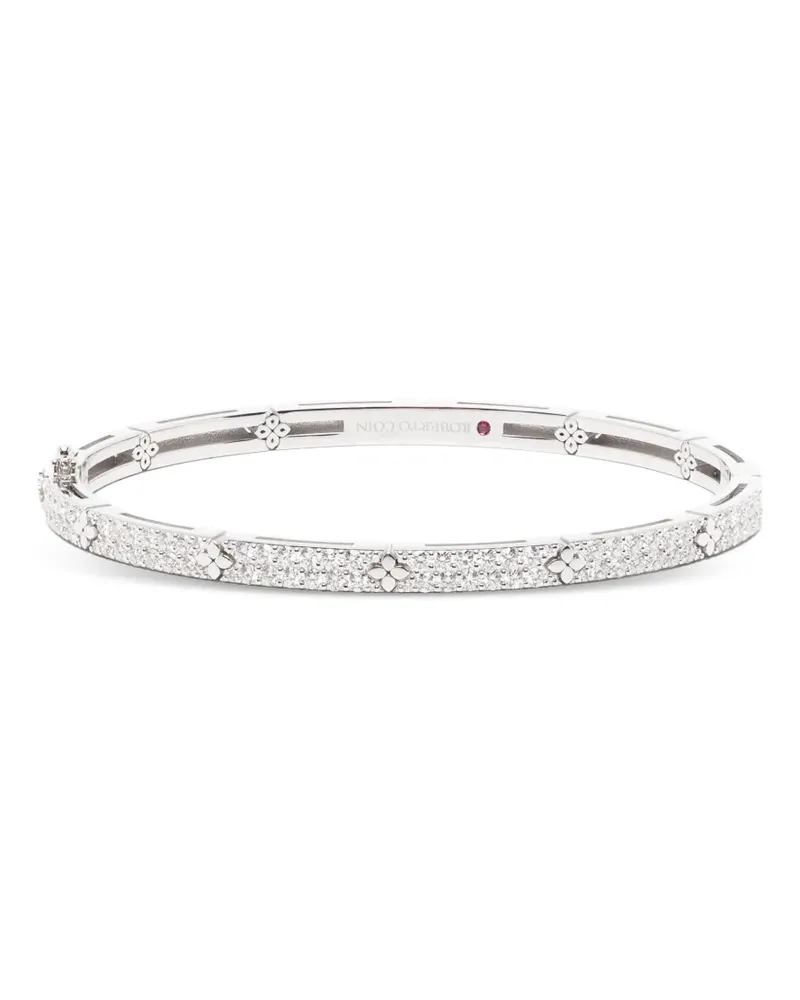 Roberto Coin Armreif mit Diamanten - Silber Silber