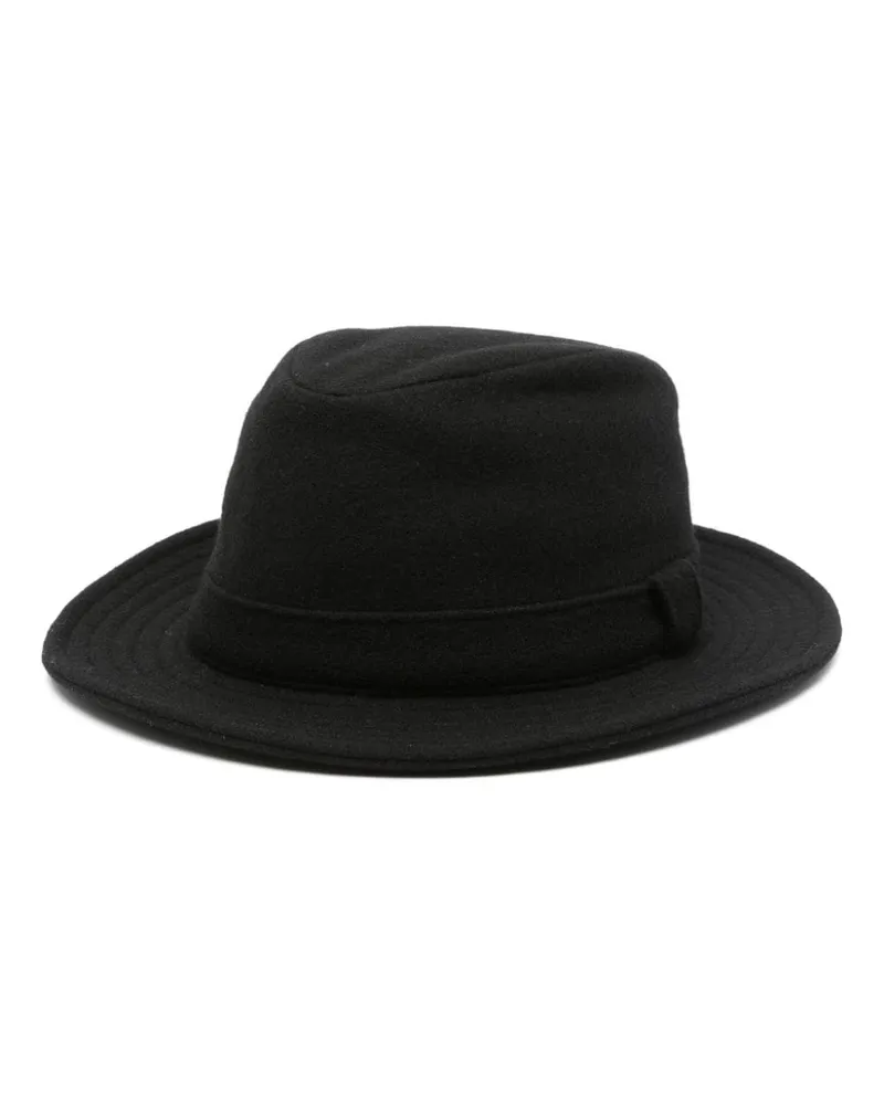 Yohji Yamamoto Hut aus Filz - Schwarz Schwarz