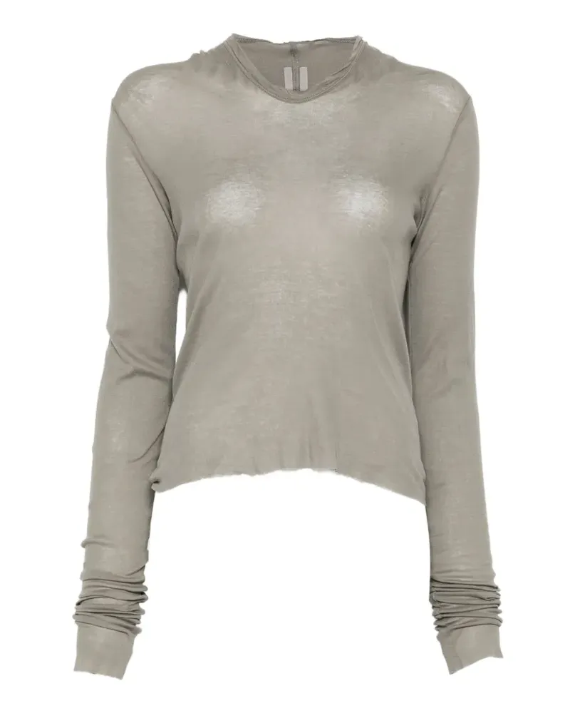 Rick Owens Oberteil mit langen Ärmeln - Grau Grau