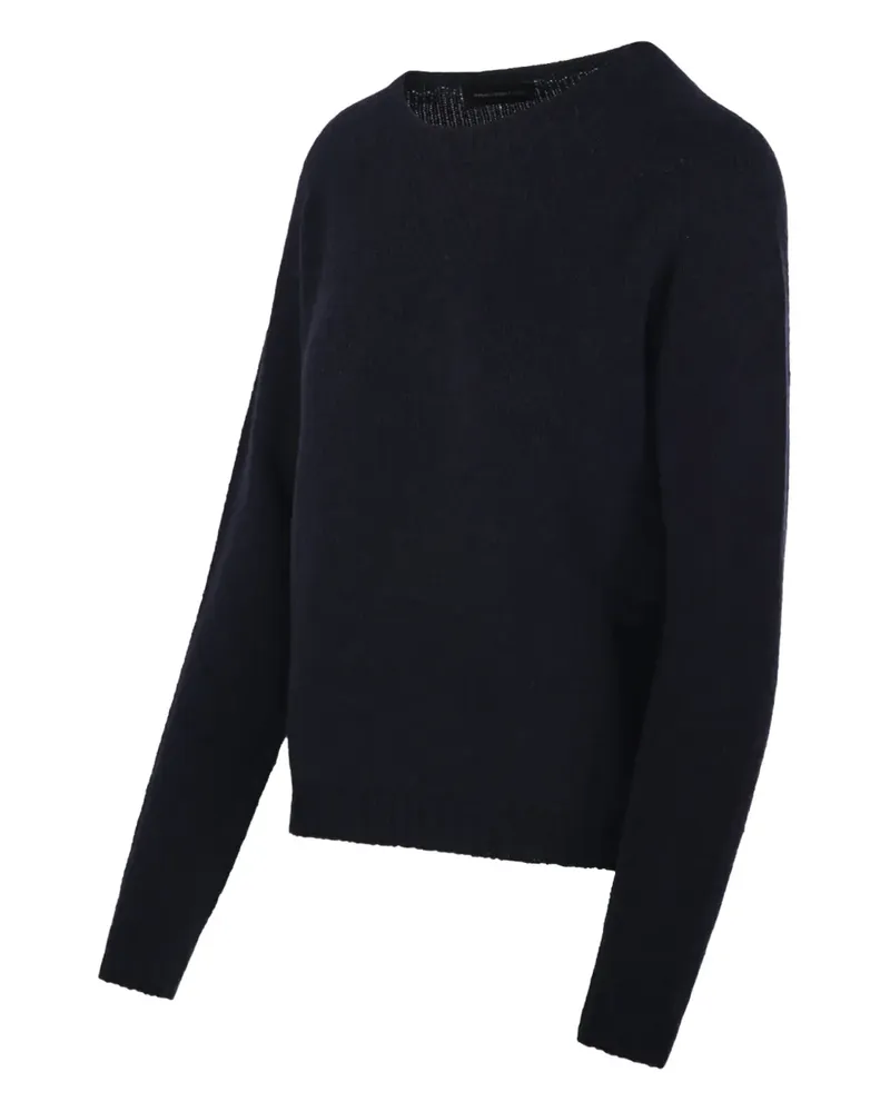 Roberto Collina Kaschmirpullover mit Stehkragen - Blau Blau