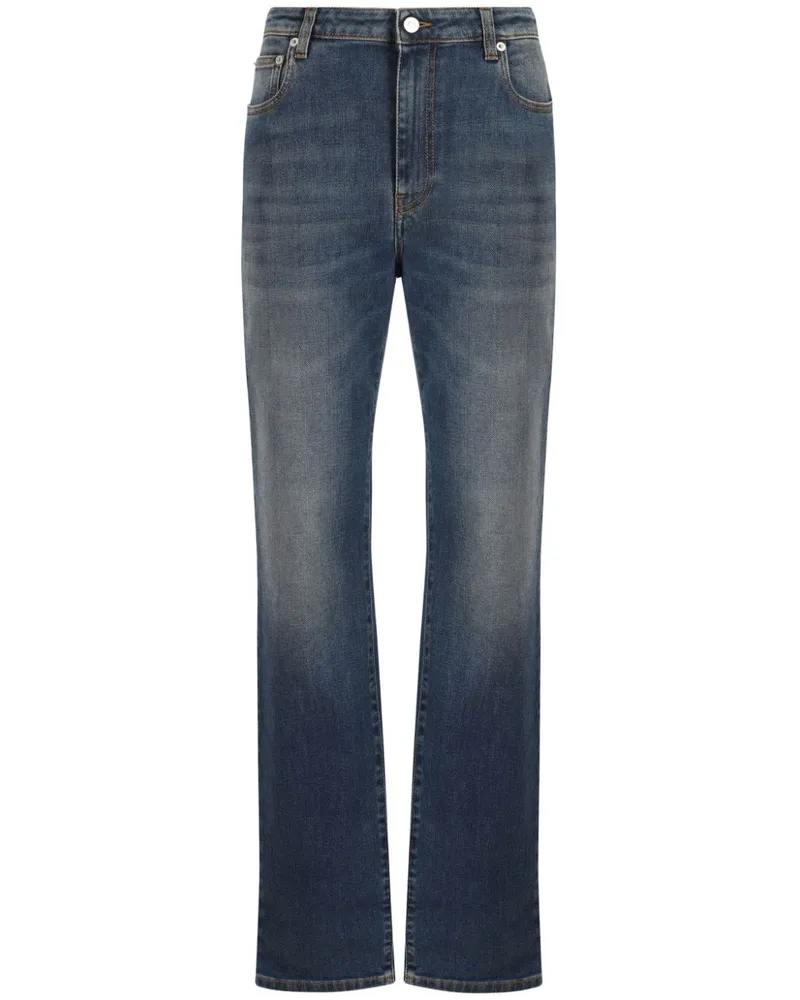 Fabiana Filippi Halbhohe Bootcut-Jeans - Blau Blau