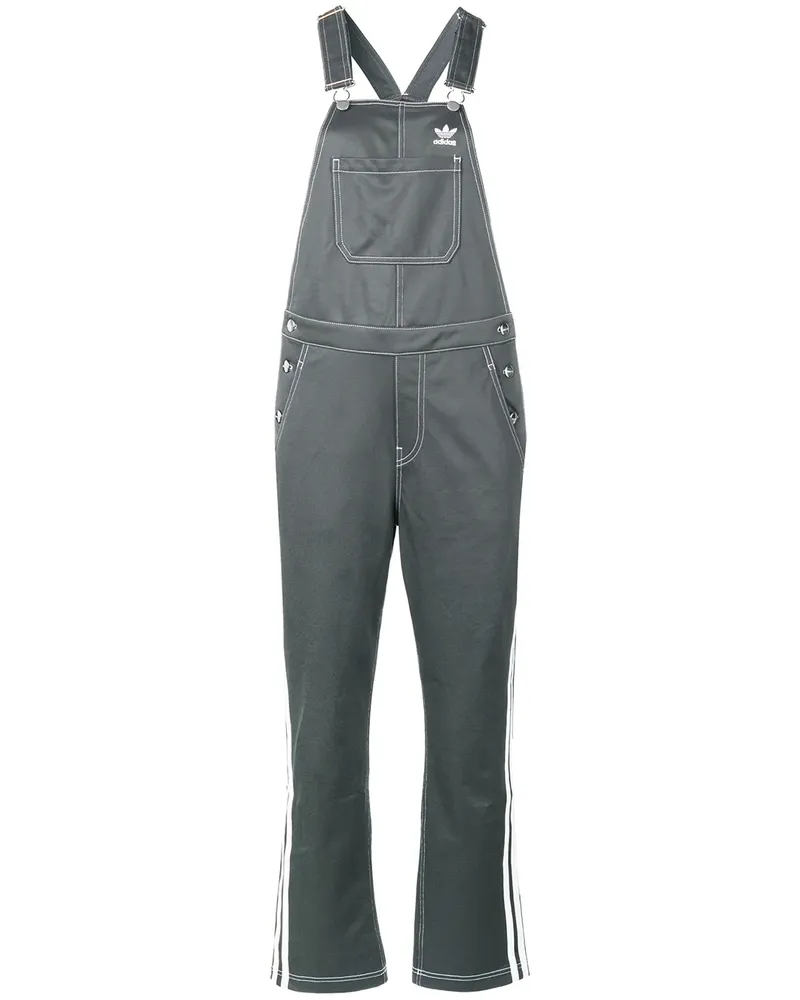 adidas Latzhose mit Logo - Grau Grau