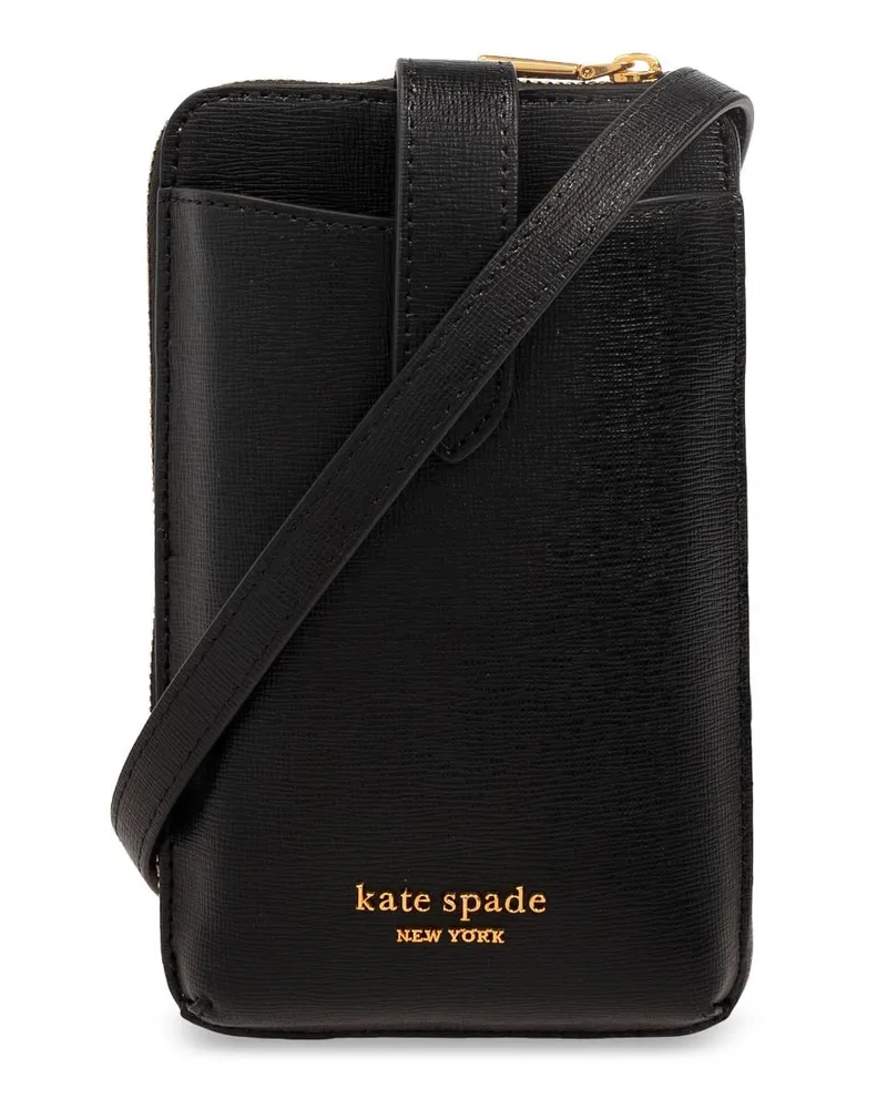 Kate Spade Mini Morgan North South Umhängetasche Schwarz