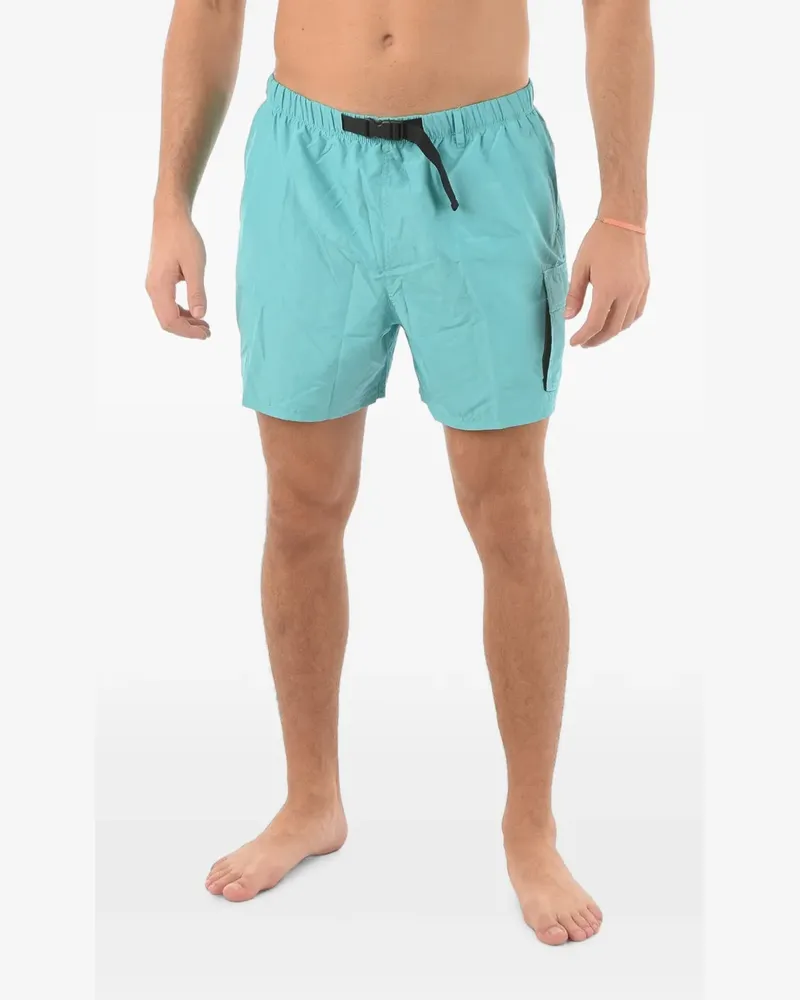 Nike Badeshorts mit Logo-Print - Blau Blau