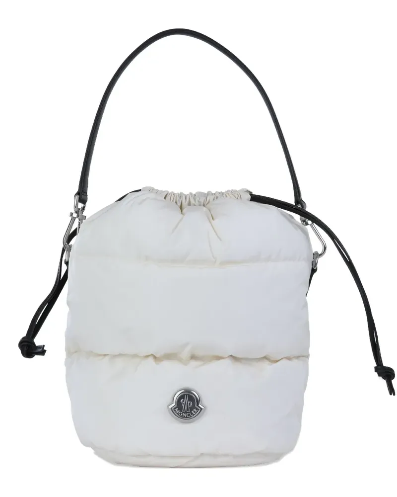 Moncler Gesteppte Caradoc Beuteltasche - Weiß Weiß