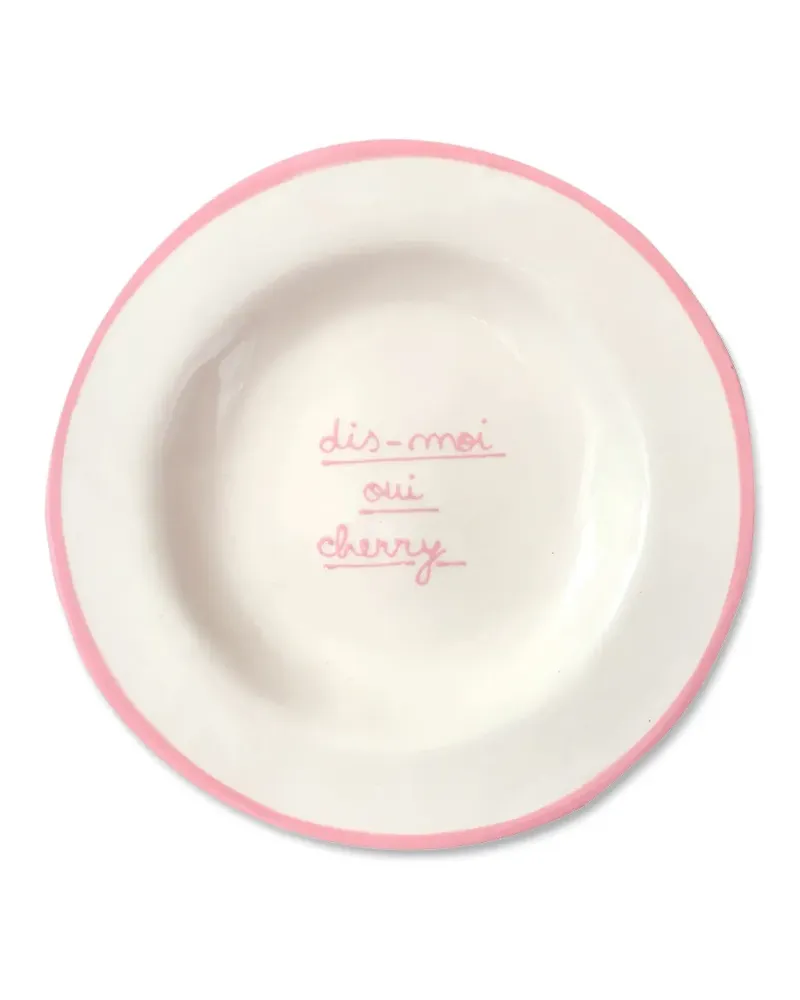 Laetitia Rouget dis moi oui dessert plate - Nude Nude