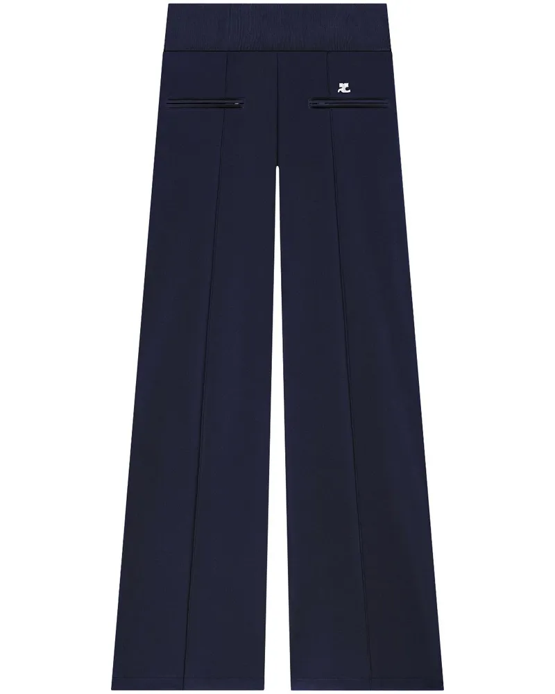 Courrèges Interlock Jogginghose - Blau Blau
