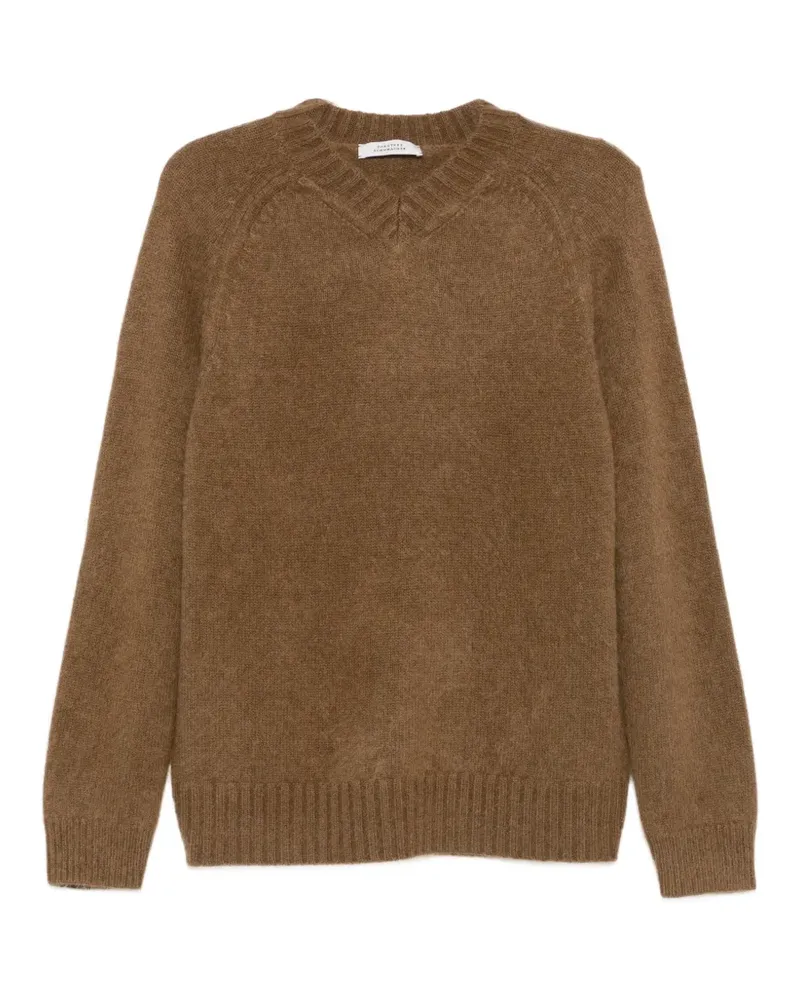 Dorothee Schumacher Fluffy Statements raglan-sleeve sweater - Braun Braun