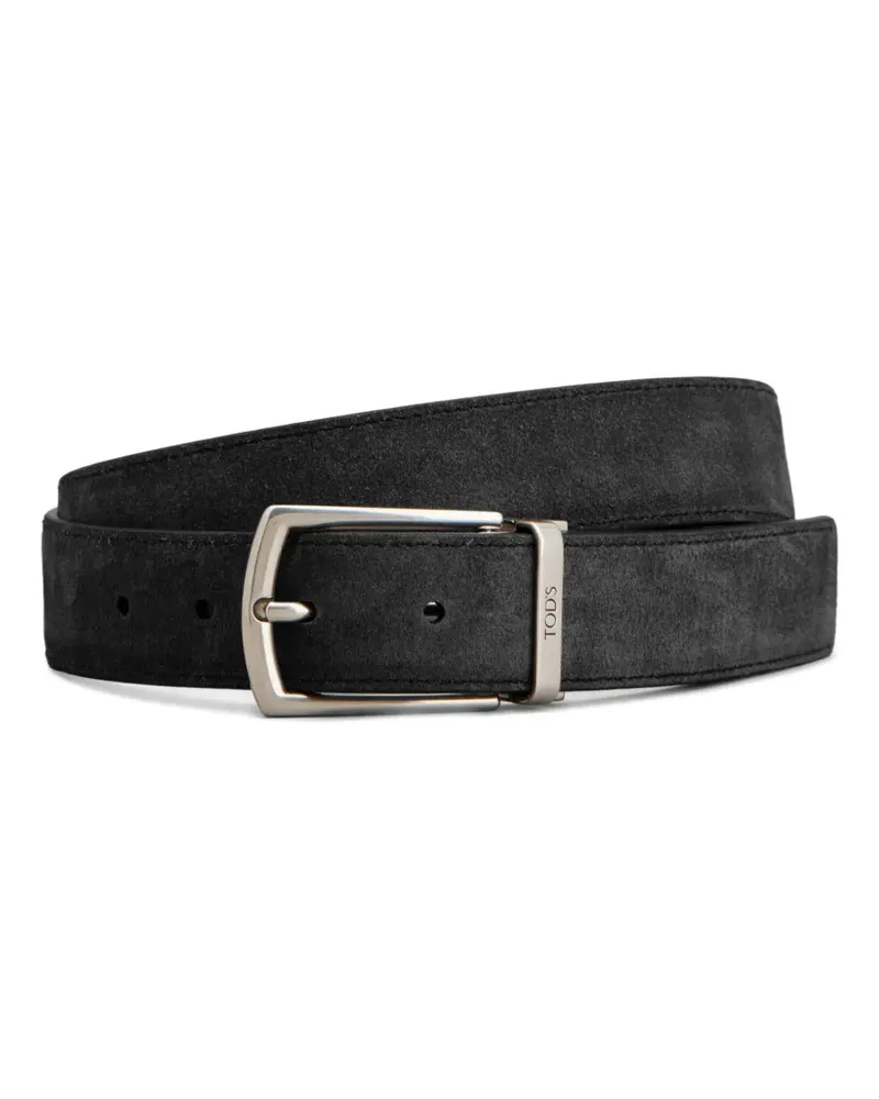 TOD'S Wendbarer Gürtel - Schwarz Schwarz