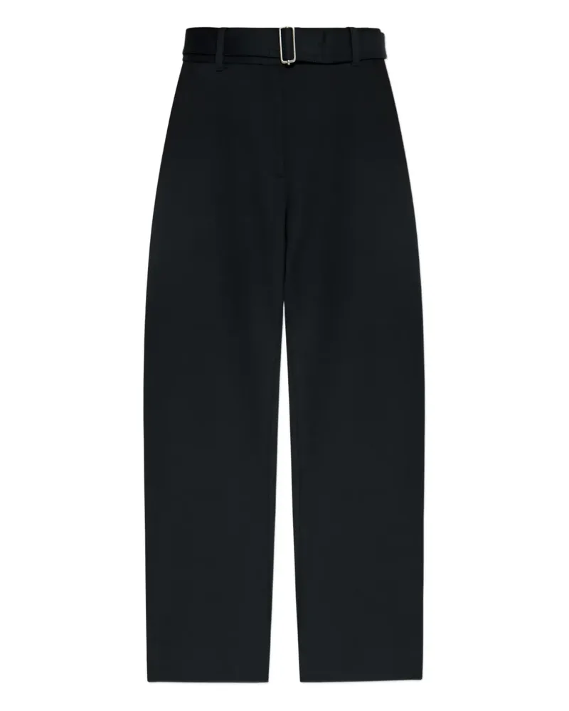 Studio Nicholson belted trousers - Schwarz Schwarz