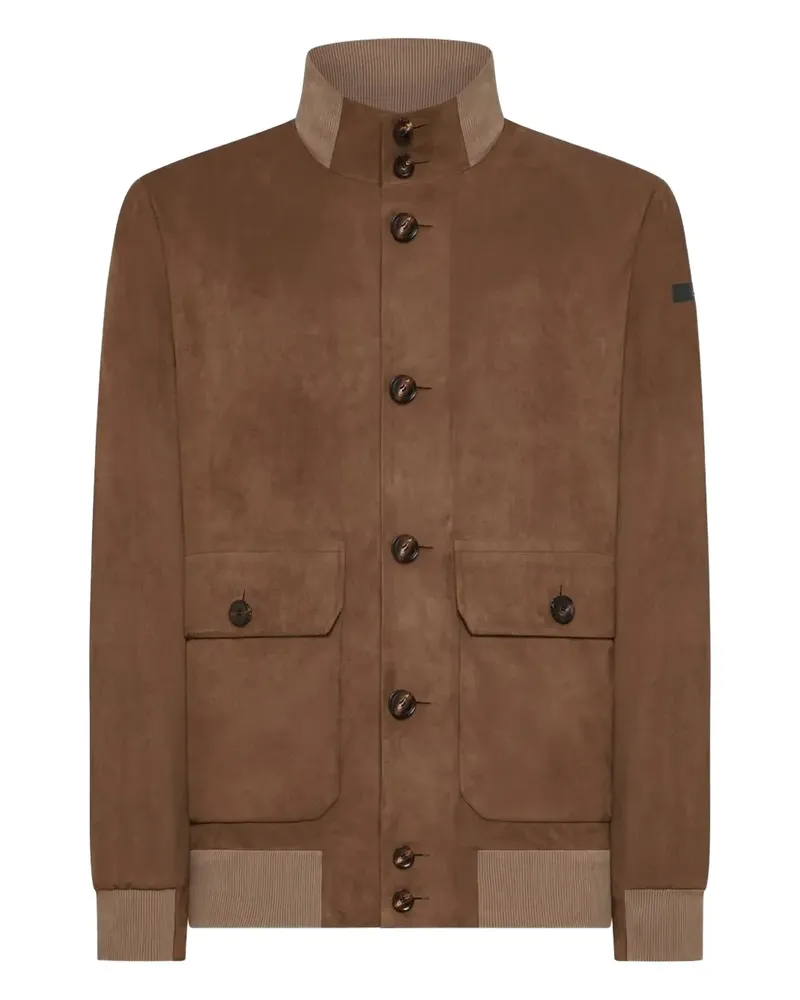 Roberto Ricci Designs Jacke mit Knopfleiste - Braun Braun