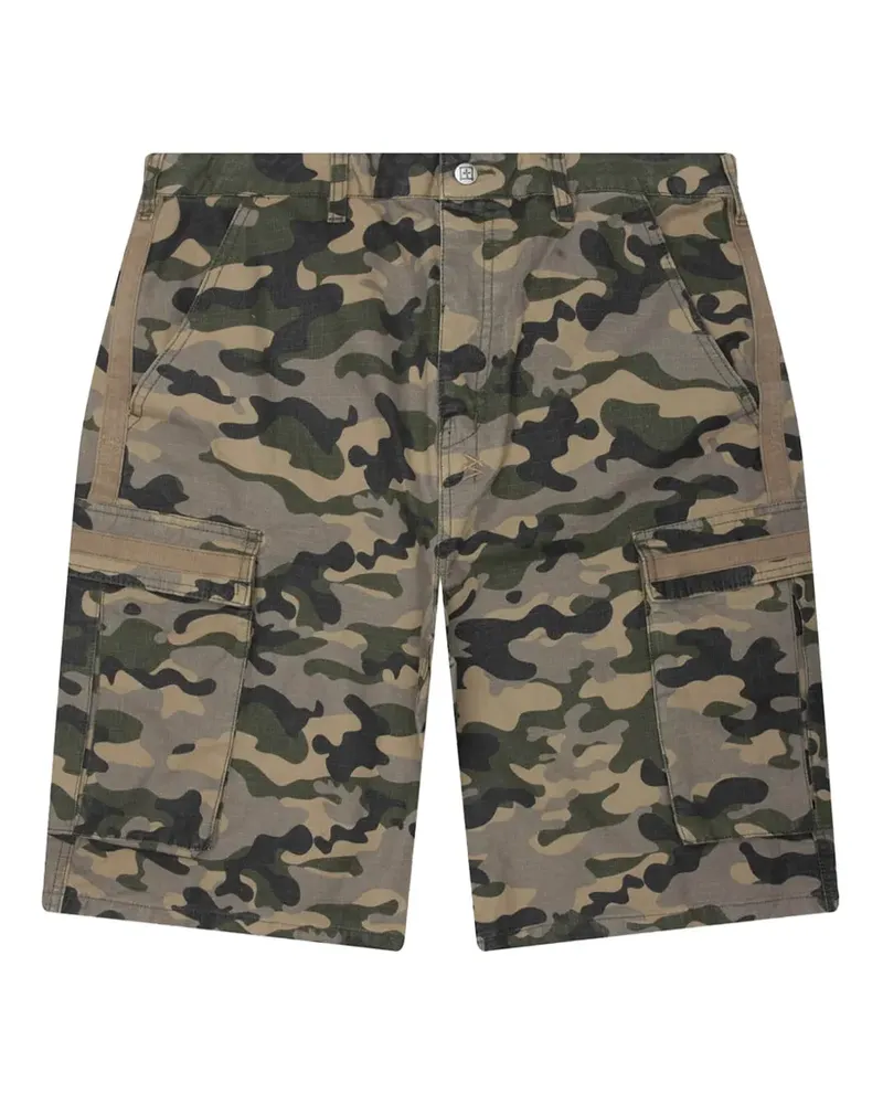 ksubi Cargo-Shorts mit Print - Grün Grün