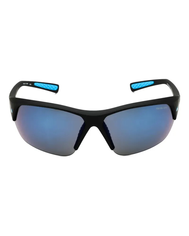 Nike shield-frame sunglasses - Schwarz Schwarz