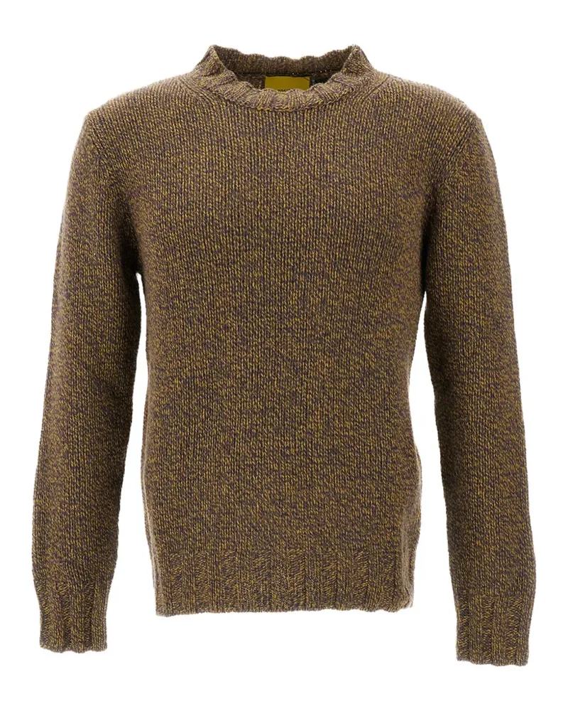 Customer Lovers chunky-knit crew-neck wool sweater - Braun Braun