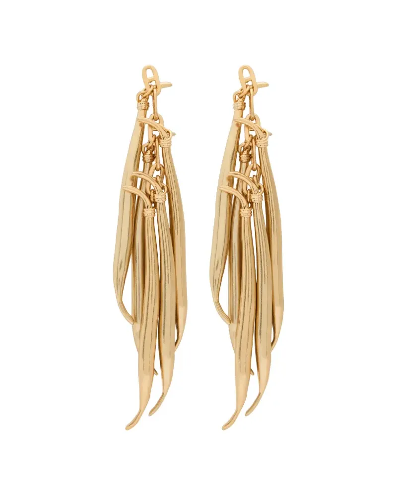 Jacquemus Haricots drop earrings - Gold Gold