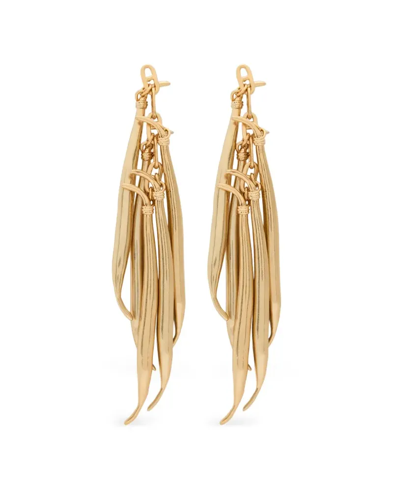 Jacquemus Haricots Hängeohrringe - Gold Gold