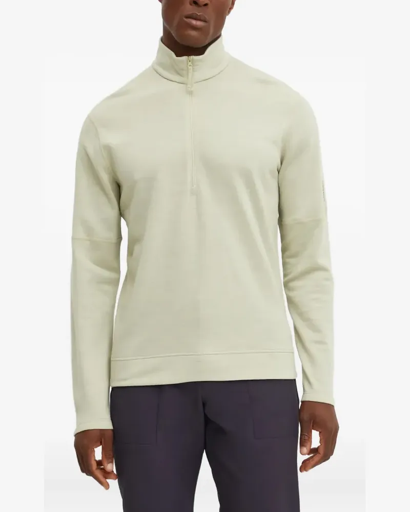 Icebreaker zip-neck sweatshirt - Nude Nude