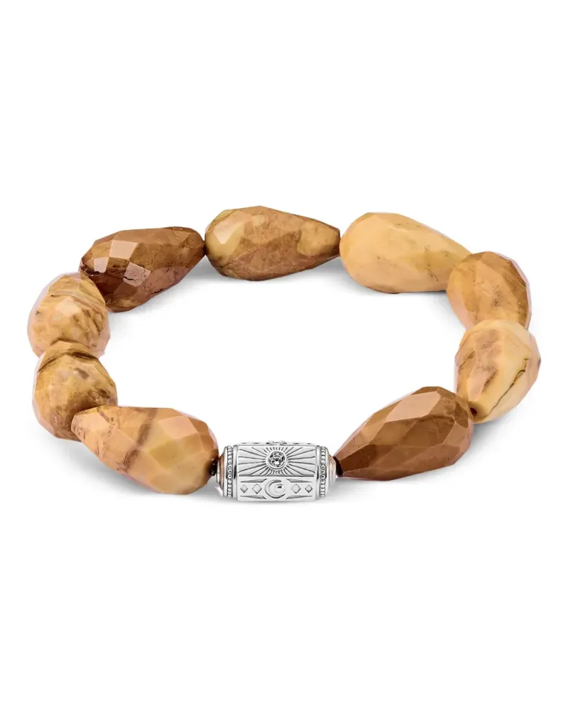 Thomas Sabo Jasper Perlenarmband - Silber Silber