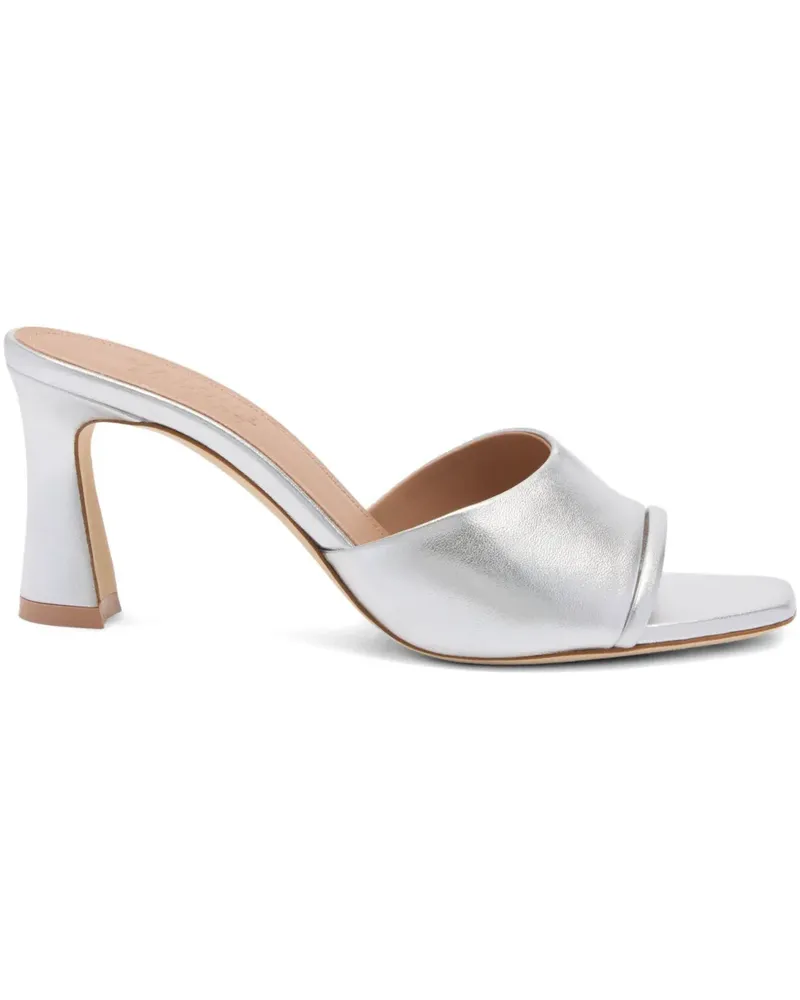 Malone Souliers Roxanne Mules 70mm - Silber Silber