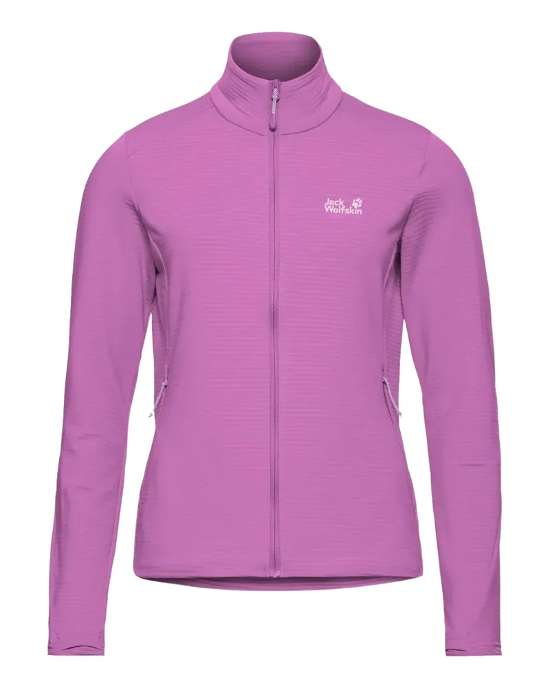 Jack Wolfskin Litestride Fz sweatshirt - Rosa Rosa