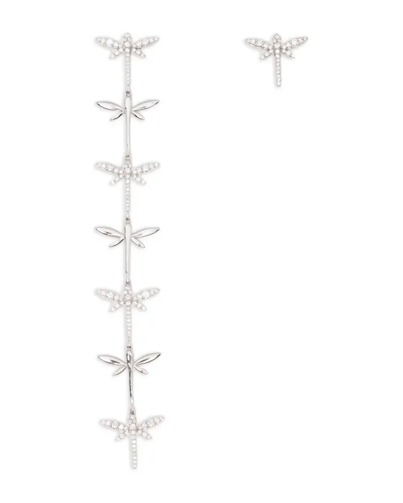 ANAPSARA Dragonfly diamond earrings - Silber Silber