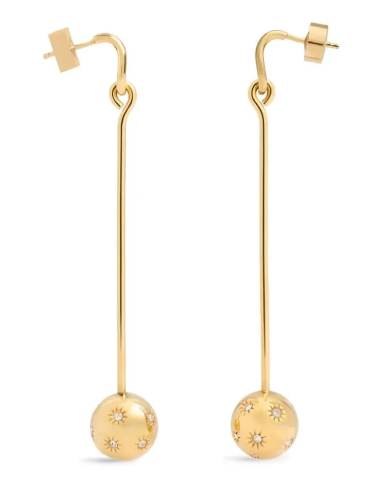 Jacquemus Les Boucles Nodo Ohrringe - Gold Gold