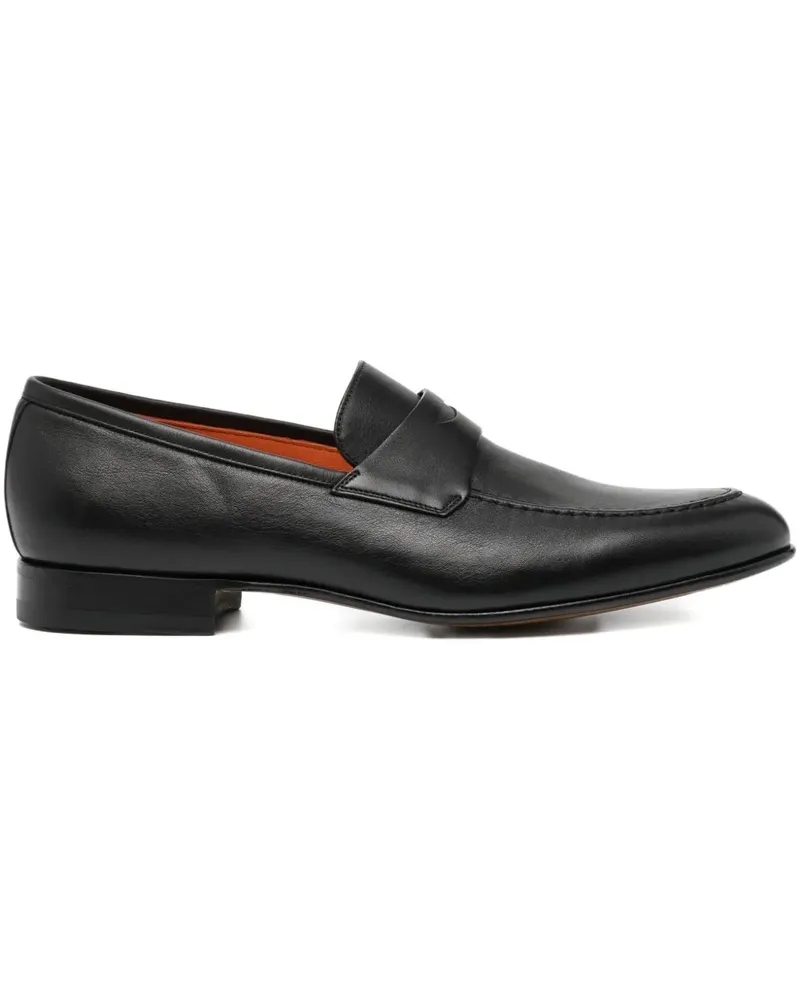 Santoni Meraviglia Loafer - Schwarz Schwarz