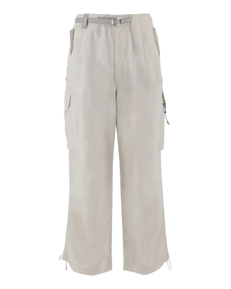 and wander Weite Cargohose mit Gürtel - Nude Nude