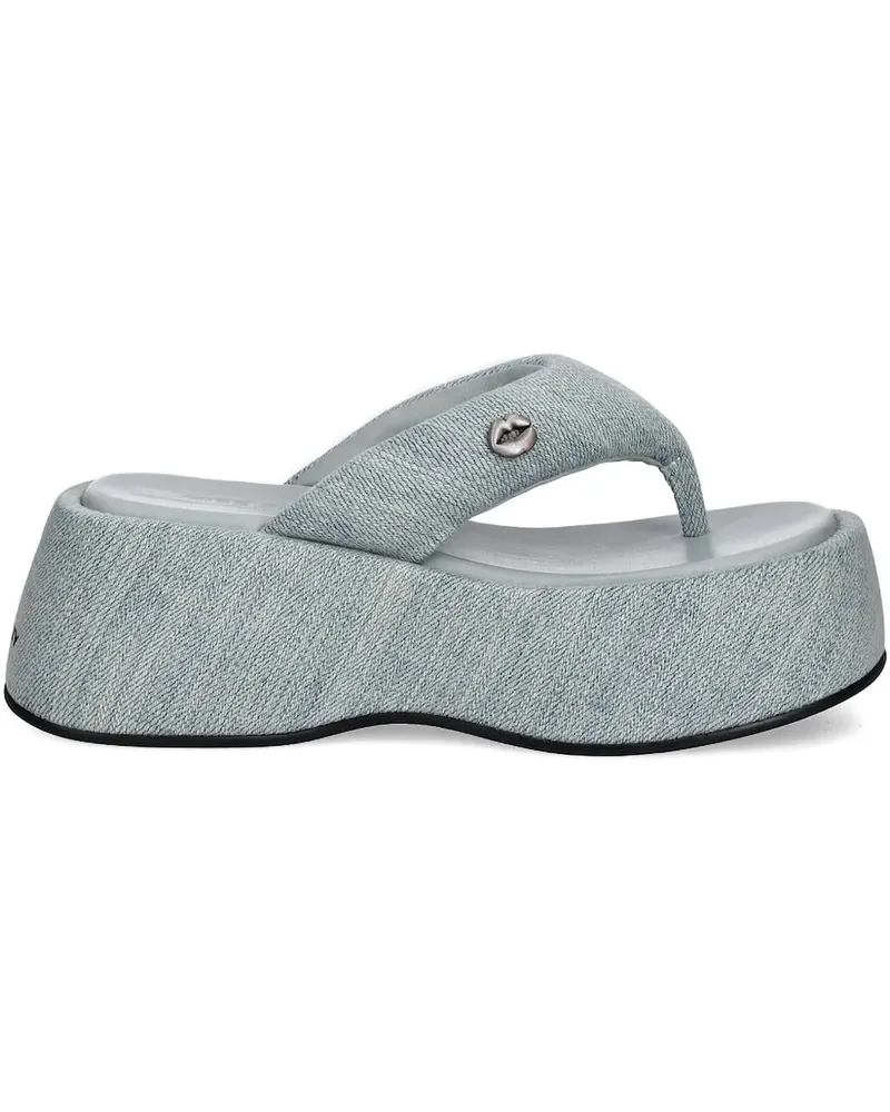 Miss Sixty Jeans-Pantoletten - Blau Blau
