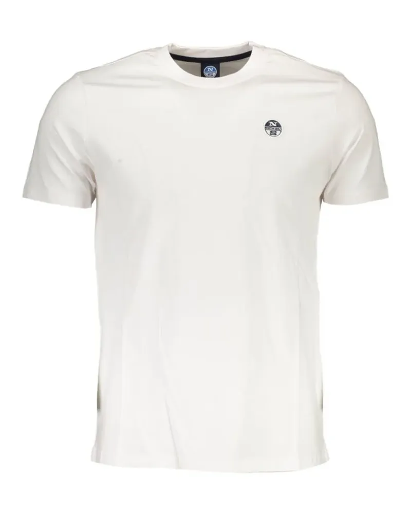 North Sails T-Shirt mit Logo-Patch - Nude Nude