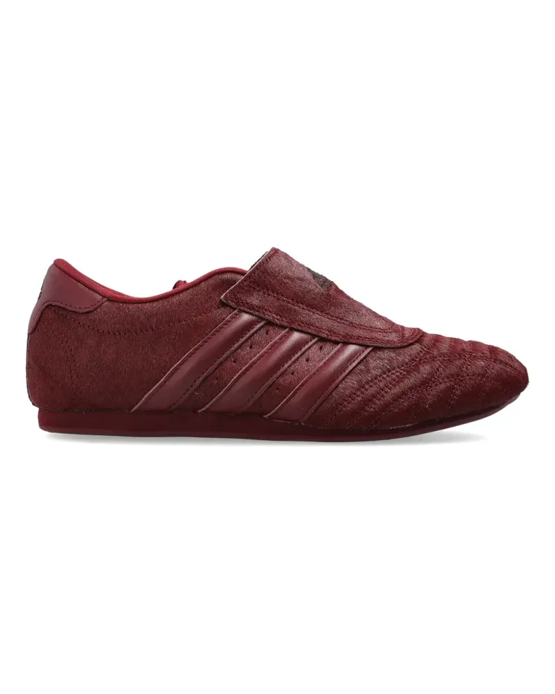 adidas Gestreifte Sneakers - Rot Rot