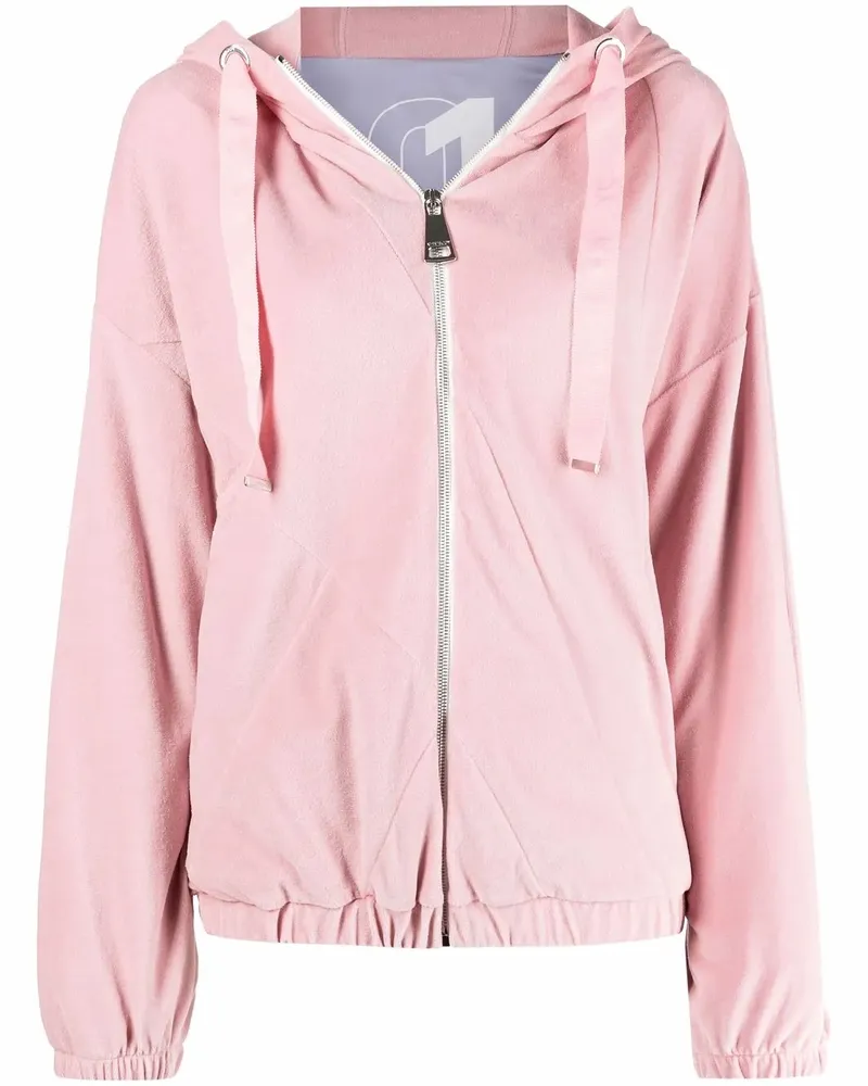 KHRISJOY Kapuzenjacke mit Kordelzug - Rosa Rosa