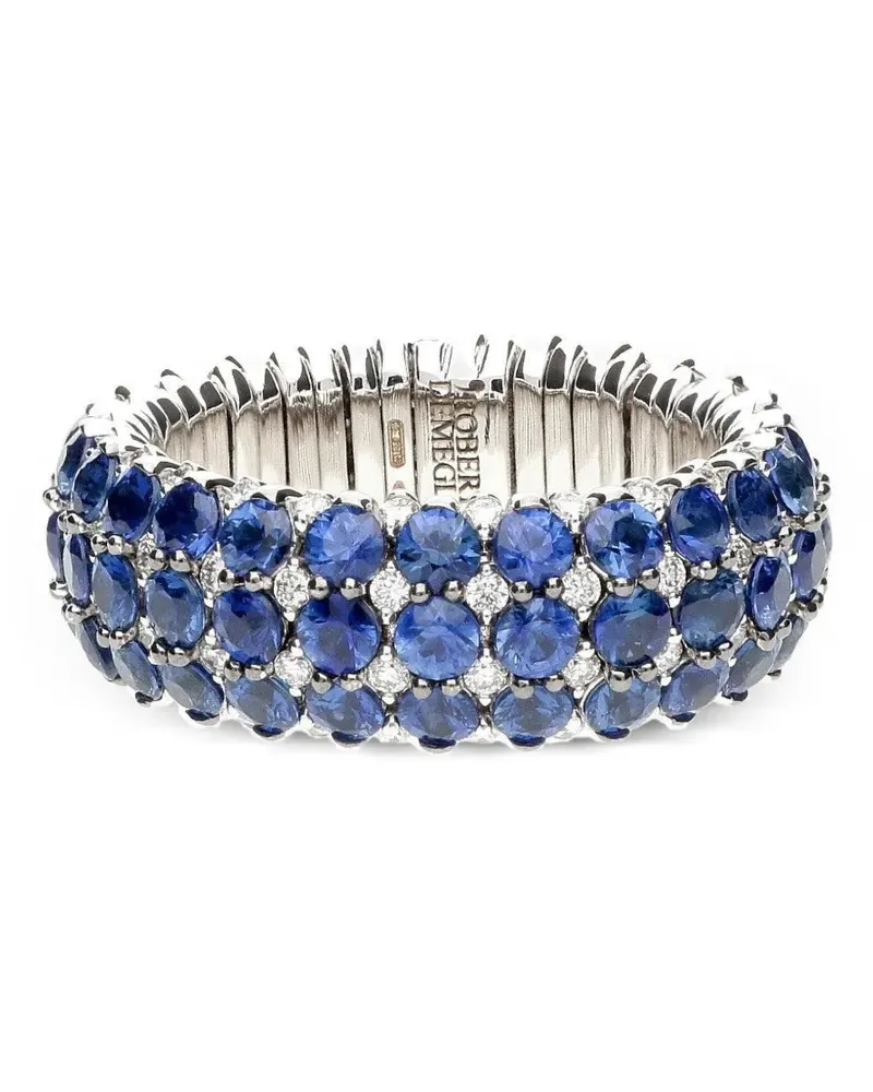 Roberto Demeglio sapphire and diamond ring - Silber Silber