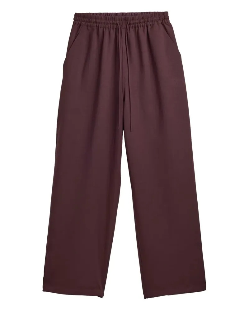 Y-3 Jogginghose mit Kordelzug - Rot Rot