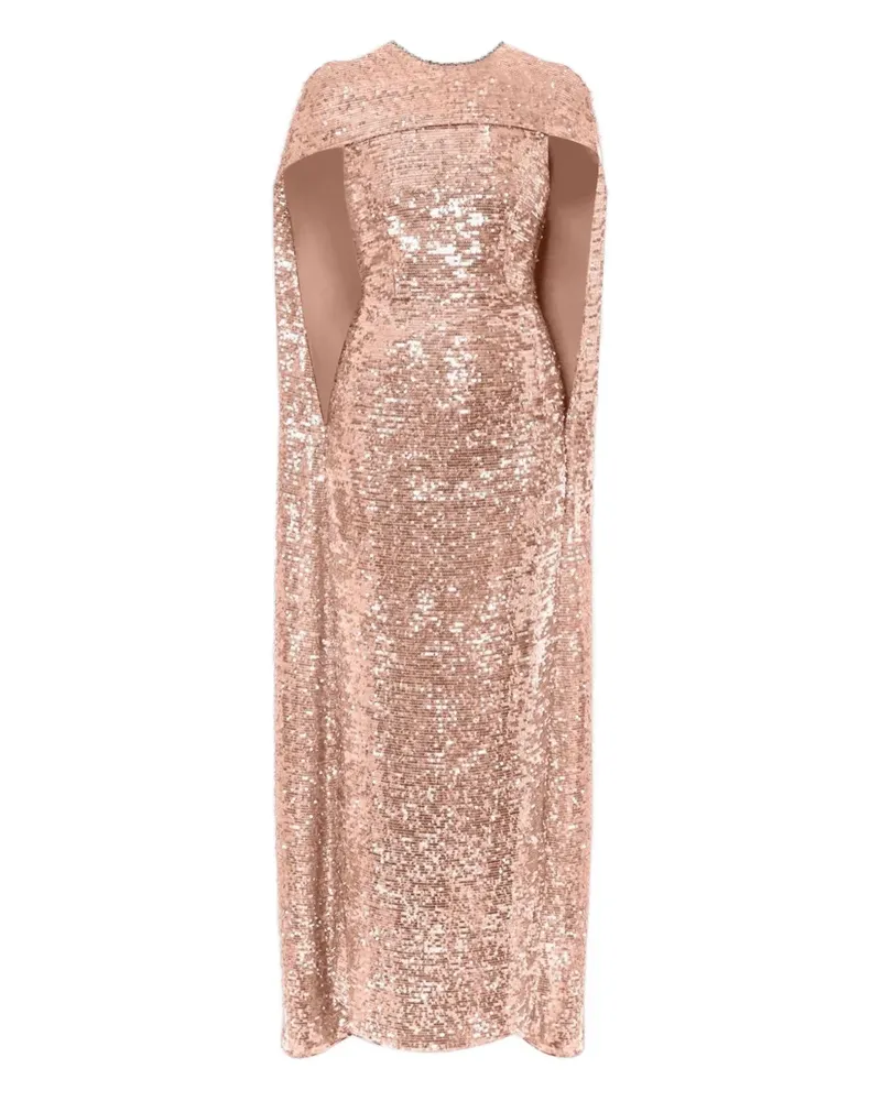 Erdem Maxikleid mit Pailletten - Rosa Rosa
